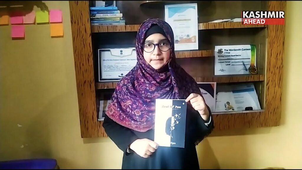 ‘Zeal of Pen’ author is a class six girl student of Anantnag