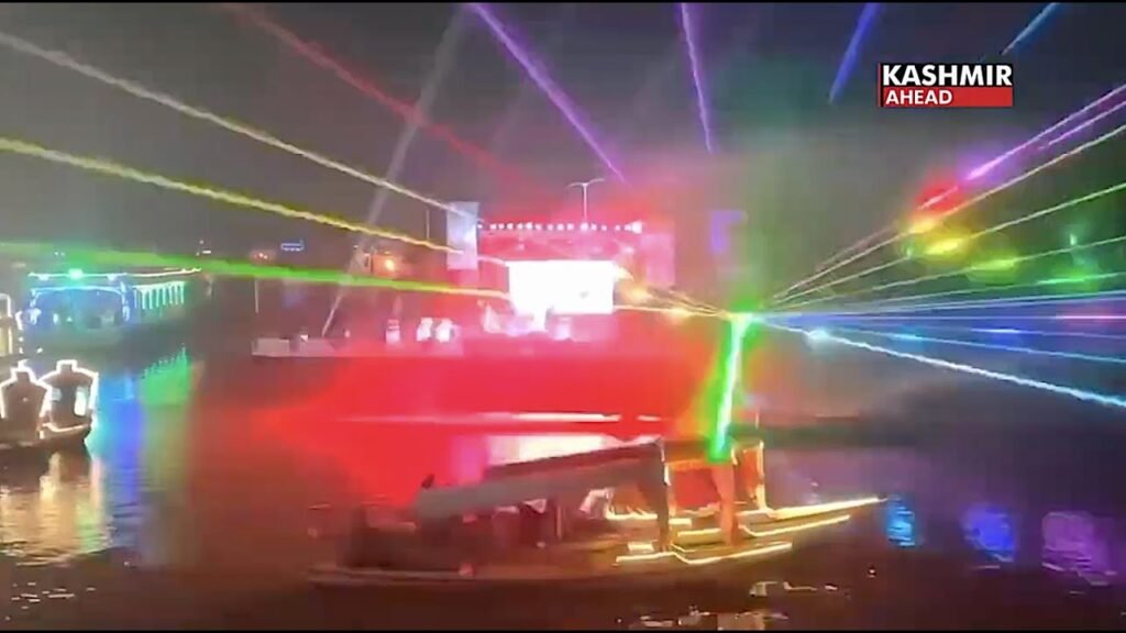 Tourists brave the cold for the Houseboat festival at Dal Lake in J&K