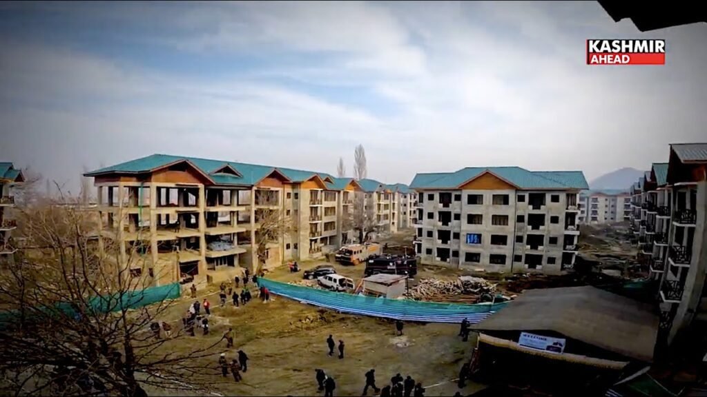 Transit accommodation for Kashmiri migrants being inspected by LG Manoj Sinha