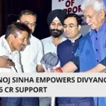 LG Manoj Sinha Leads ₹6 Crore Disbursal and Aid Drive to Empower Divyangjan in J&K