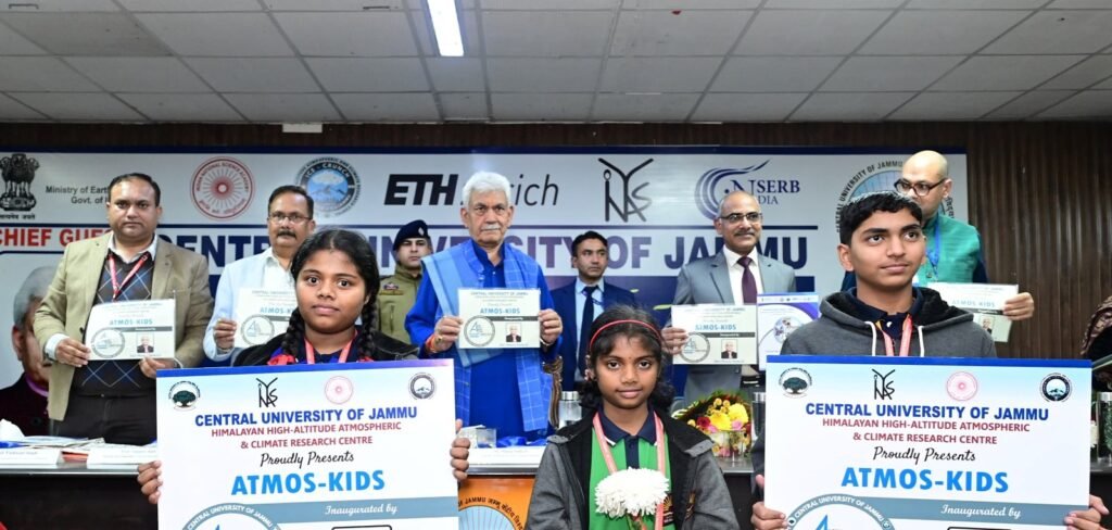 J&K LG Manoj Sinha launches 3rd Aerosol Winter School in J&K