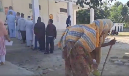 100-year-old voter leads by example in Jammu, inspires faith in democracy