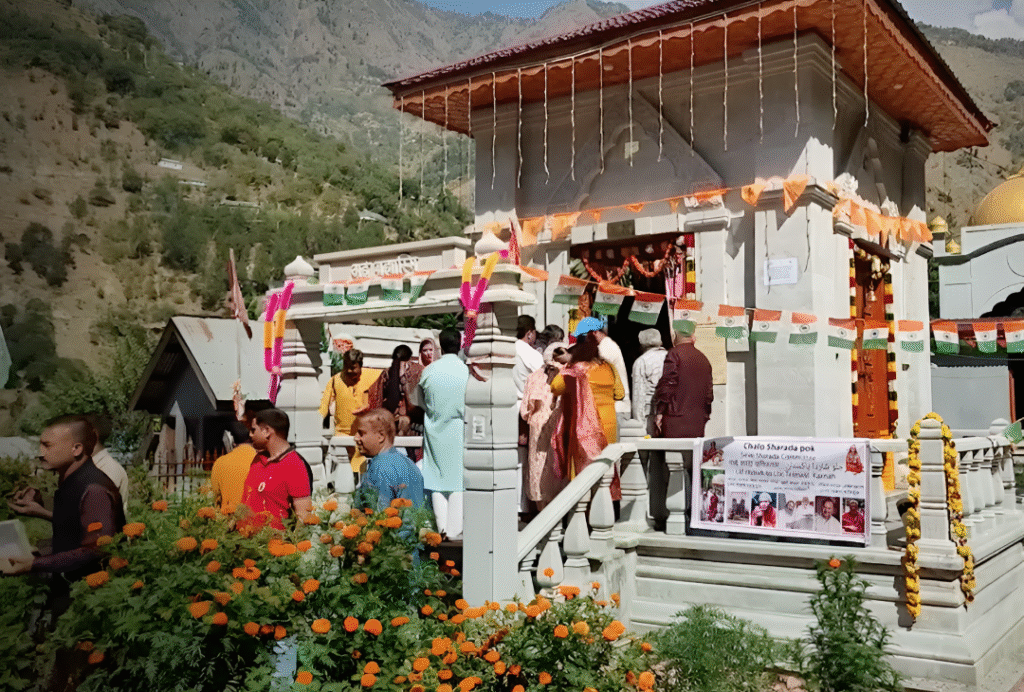 Symbol of Unity: Muslim man offers land for Sharda Temple development in North Kashmir