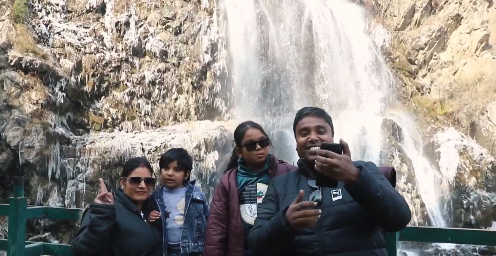 Tourists flock to Drung Waterfall as guides praise LG Manoj Sinha