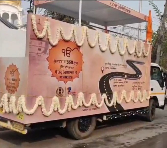 Srinagar-to-Punjab devotion drive Salutes 350 years of ‘Hind Di Chadar’