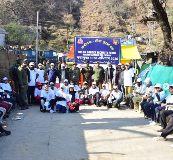 Nasha Mukt Bharat Abhiyan: BSF Kashmir organises anti-drug rally at Uri