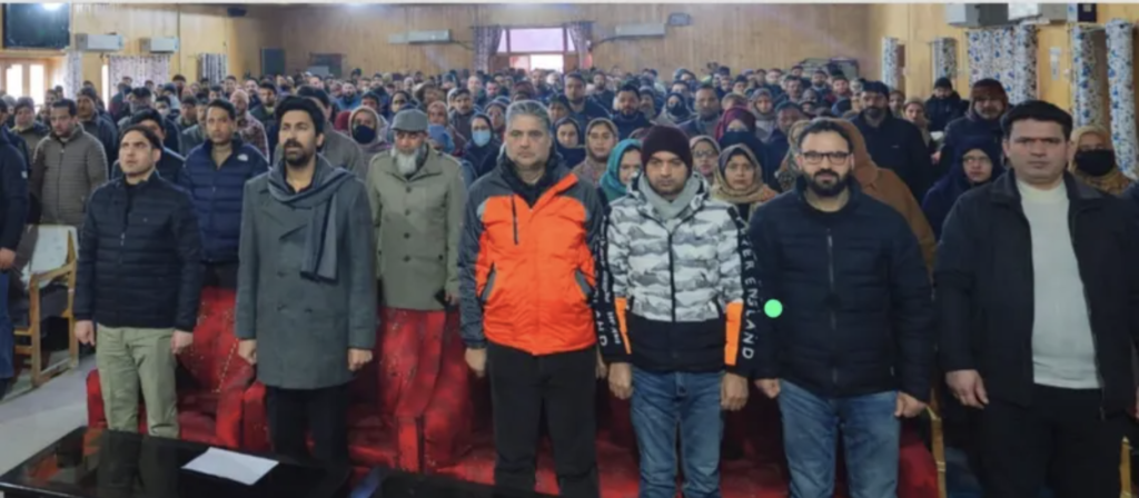 Voices unite in Anantnag as phase II of Vande Mataram 150 years campaign begins