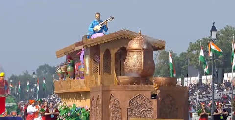 J&K tableau dazzles with culture and innovation at Republic Day 202