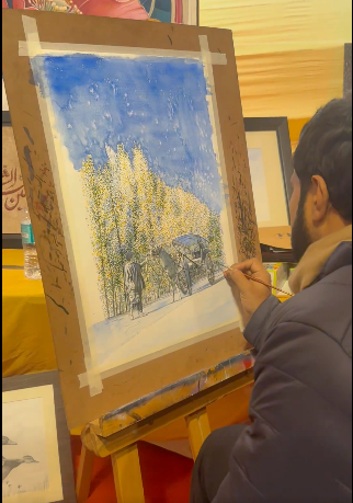 Ishfar Ali conferred J&K government award 2026 for excellence in arts and crafts