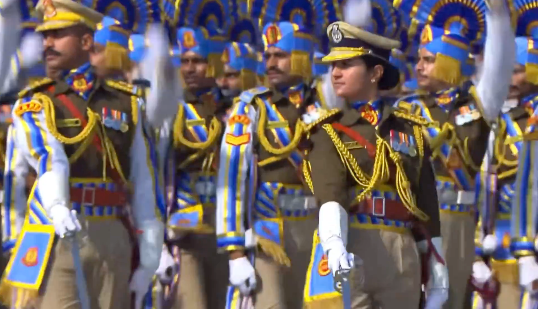 J&K’s Simran Bala leads CRPF Contingent at Republic Day 2026 Parade in New Delhi
