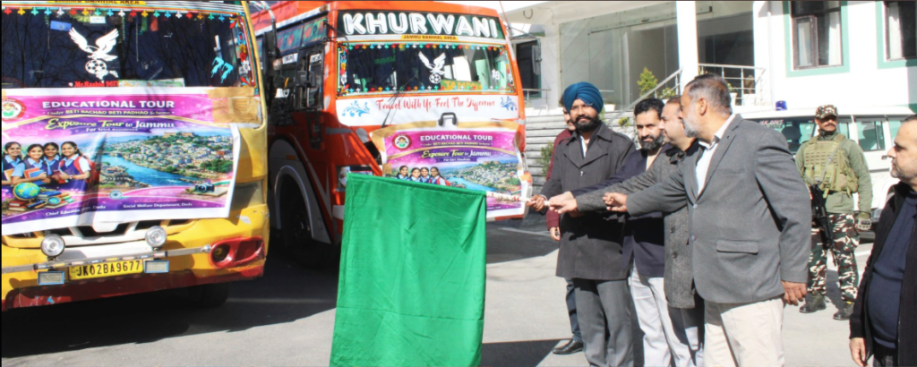 Educational tour for Doda students flagged off in Jammu