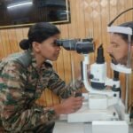 Indian Army eye camp screens 98 under Op Sadbhavana