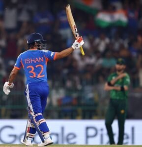 Ishan Kishan’s blazing 77 lights up high-voltage #INDvPAK clash
