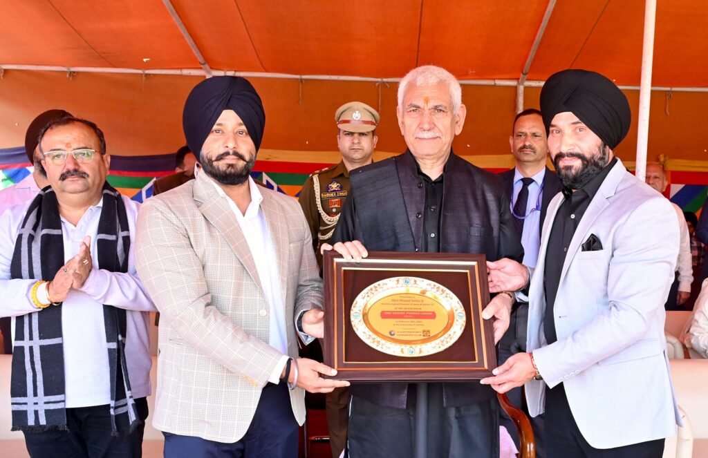 Sikh Cricket Premier League launched by LG Manoj Sinha in J&K