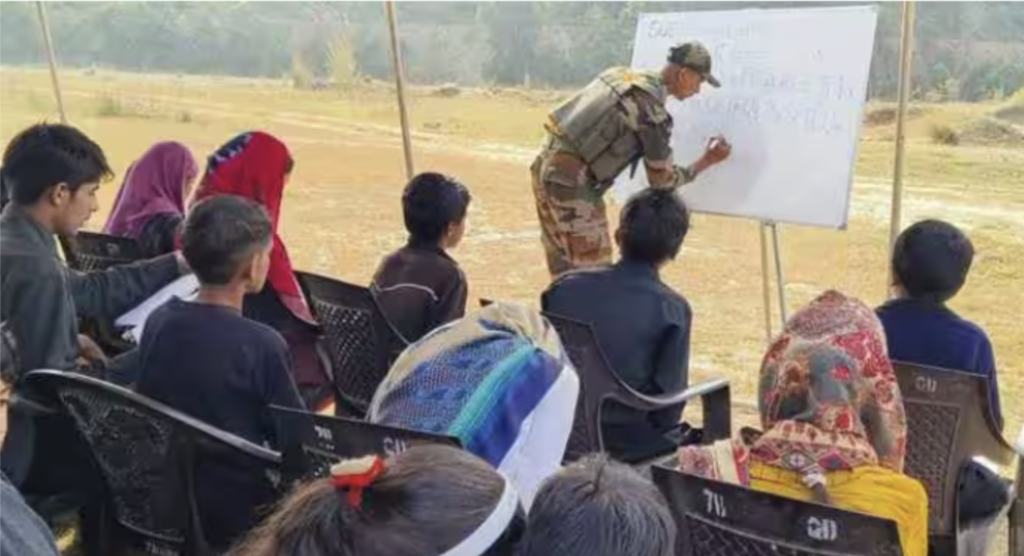 Operation Sadbhavana: Soldiers guiding Kashmir’s young minds
