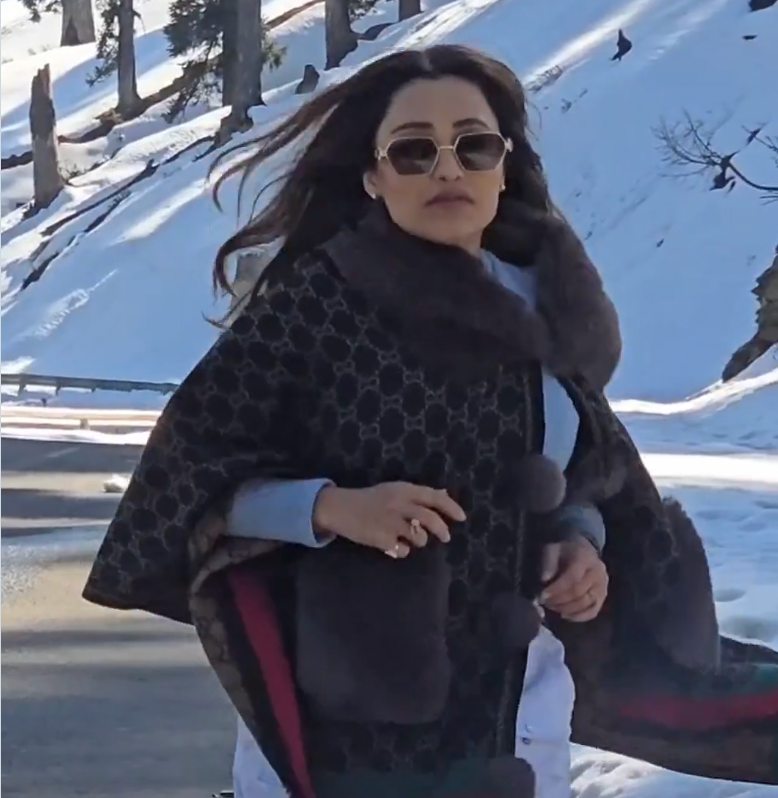 Snowy trails of Bhaderwah highlighted by influencer Aarya Voraa