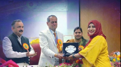 Kashmir shines globally: Dr. Moonisa wins NESA young scientist award