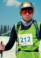 Siddhartha Gadekar clinches silver in Ski Mountaineering at Gulmarg