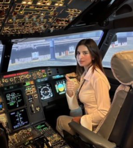 Rafiabad’s daughter soars high: Irsa Ashraf scripts history in aviation
