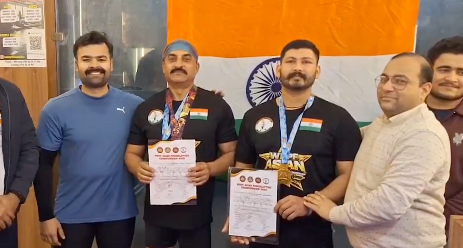 Kathua athletes win Gold & Silver at Asia Powerlifting Championship