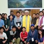 LG Manoj Sinha interacts with Ladakh youth in Jammu