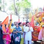 LG Manoj Sinha  flags off Vaishno Devi Chhari Yatra