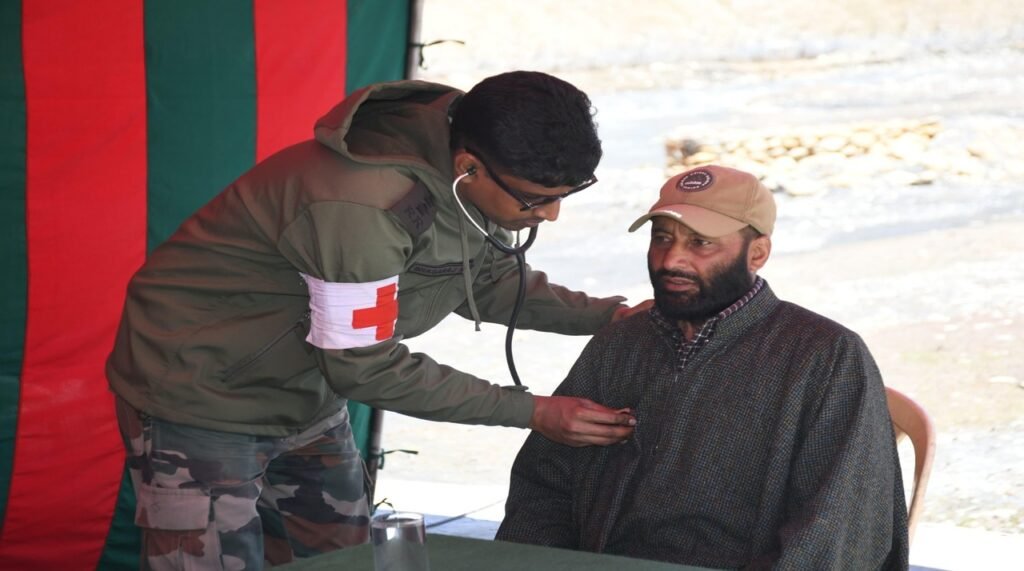 Indian Army medical camp in Tulail Valley benefits 100+ civilians
