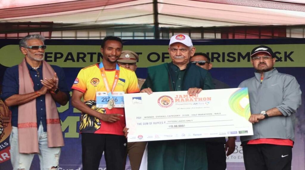 LG Manoj Sinha: Jammu Marathon puts J&K on global running map, boosts tourism & growth