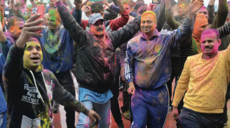 Holi celebrated with traditional fervour and enthusiasm across Jammu
