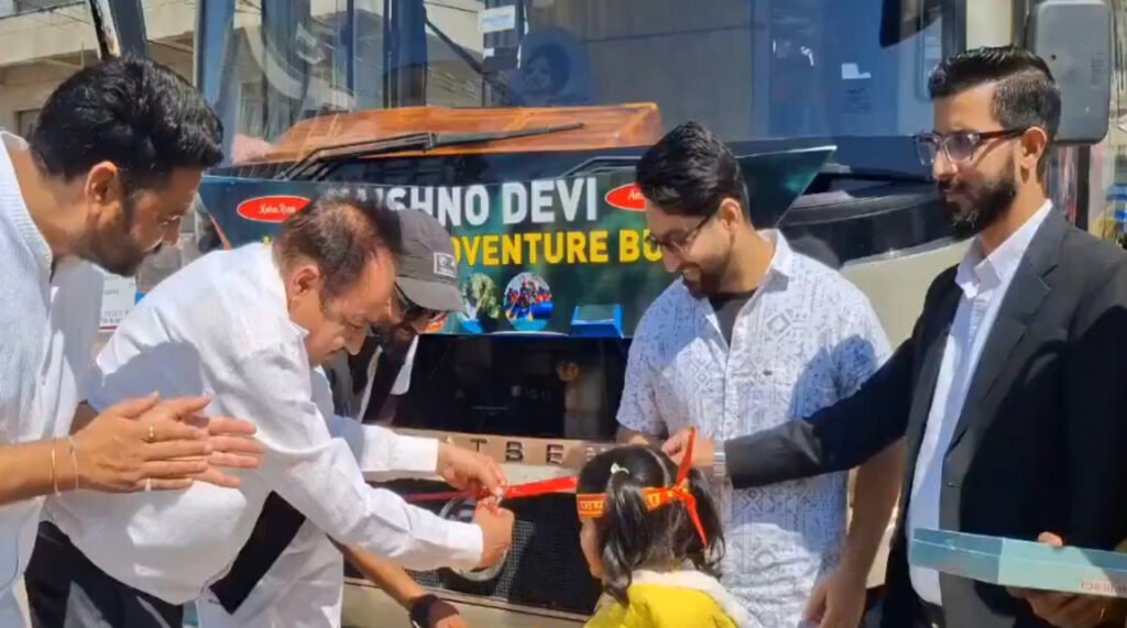 Local sightseeing bus service launched in Katra to boost pilgrim tourism