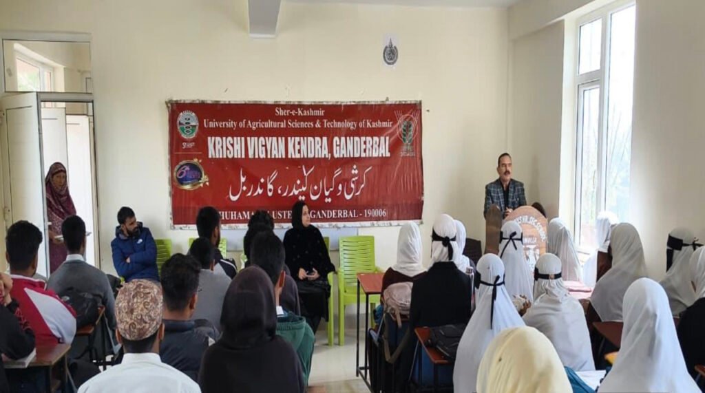 SKUAST-Kashmir, KVK Ganderbal organise training on smart farming and skill development