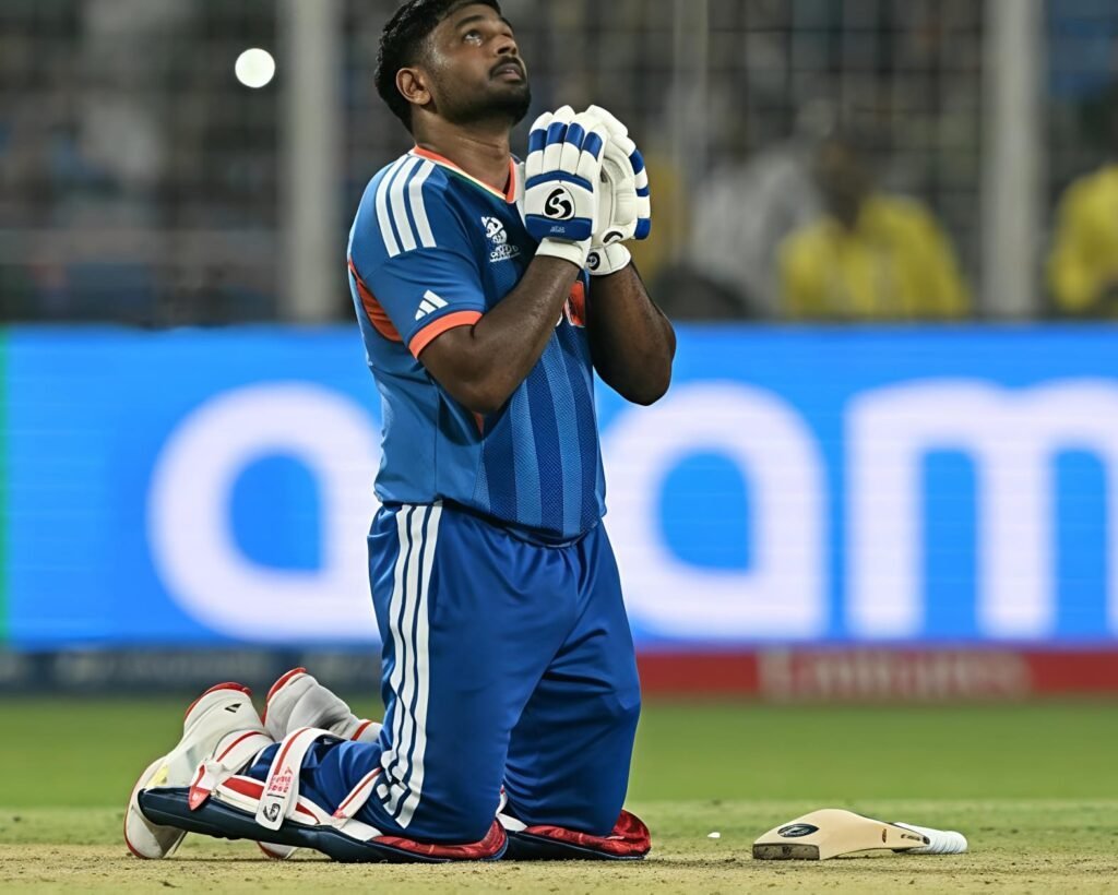 India defeat West Indies by five wickets; Samson stars with 97*