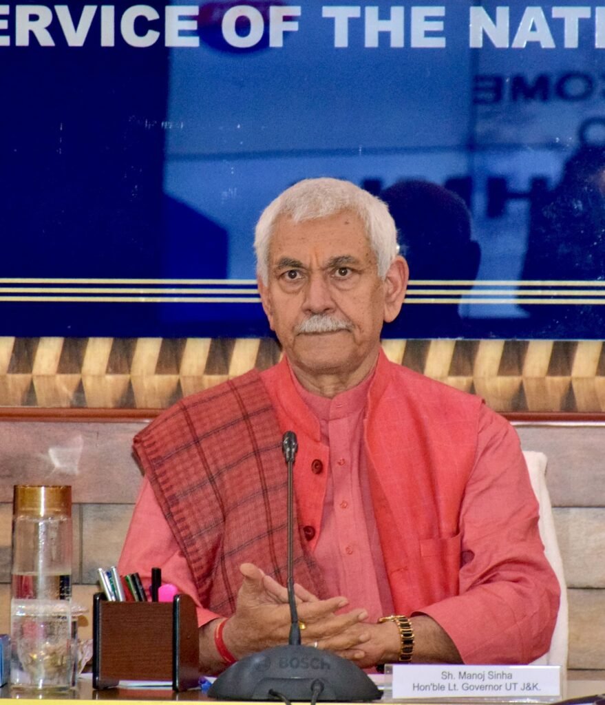 LG Manoj Sinha extends  Holi 2026 greetings to J&K