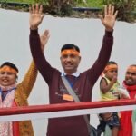 Heavy rush of devotees at Darshani Deori on day 8 of Chaitra Navratri in Katra