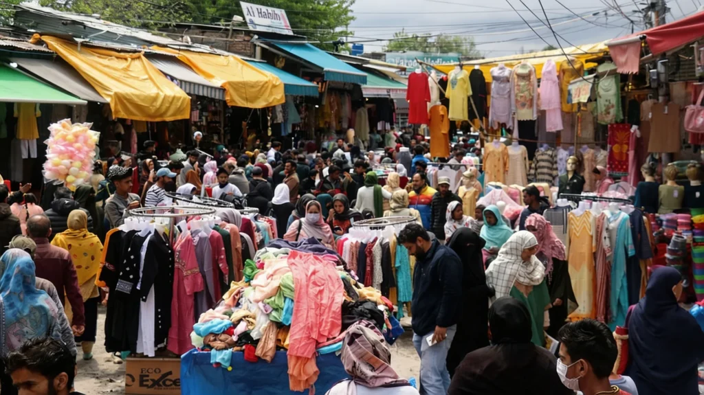 Eid rush peaks as Kashmir valley markets buzz with shoppers