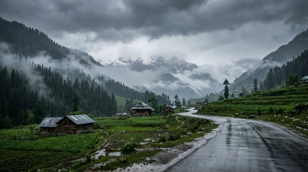 Cloudy skies and rain forecast for J&K till march 19