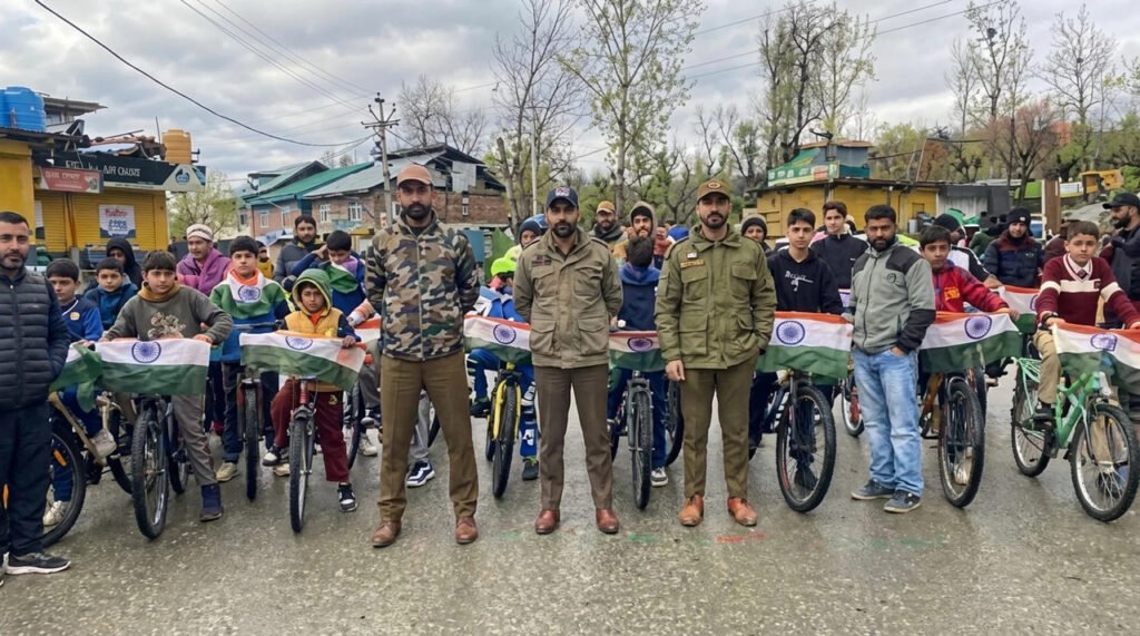 Handwara marks Sardar Patel’s 150th Birth Anniversary with Cycle Marathon