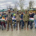 Handwara marks Sardar Patel’s 150th Birth Anniversary with Cycle Marathon