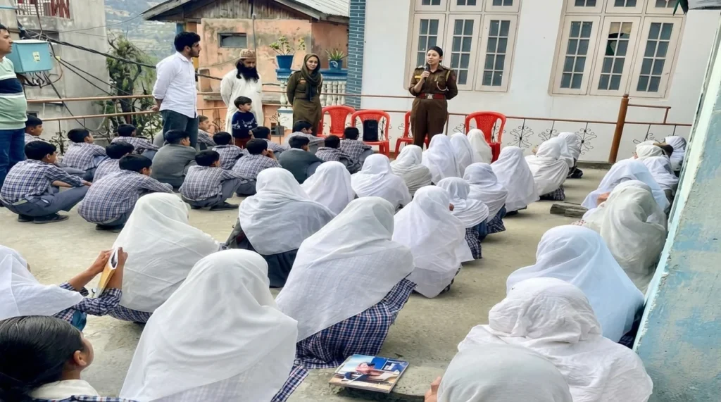 Women Police station Doda conducts Legal Awareness Programme at New Era Public School