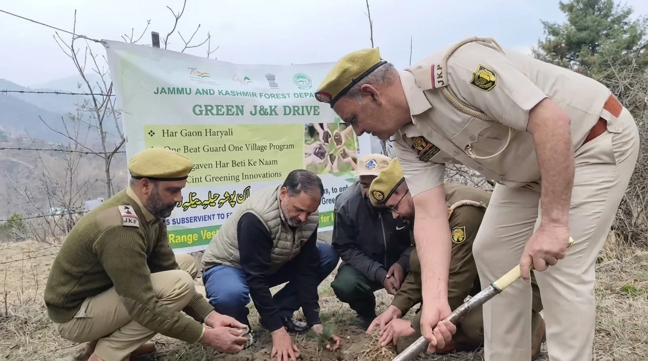 Mega plantation drive launched in Pir Panjal range