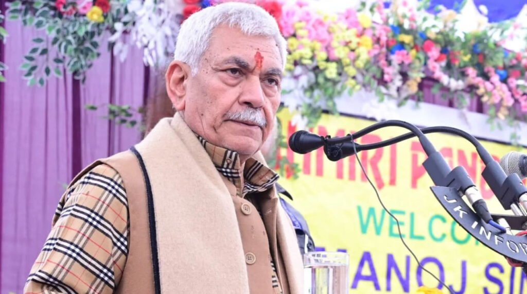 LG Manoj Sinha extends heartfelt Eid-ul-Fitr greetings to people of J&K