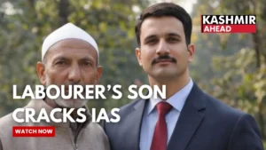 J&K’s Towseef Ahmad Balances Job and UPSC Prep to Achieve IAS Dream