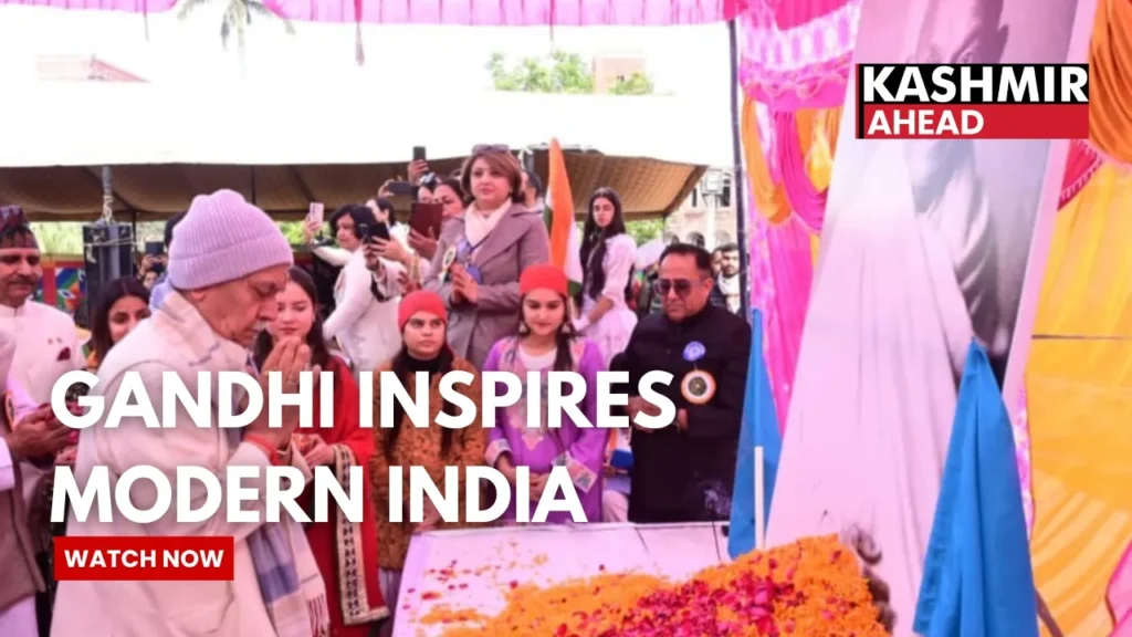 In a World of Uncertainty, Gandhi’s Ideals Remain India’s Moral Compass: LG Manoj Sinha