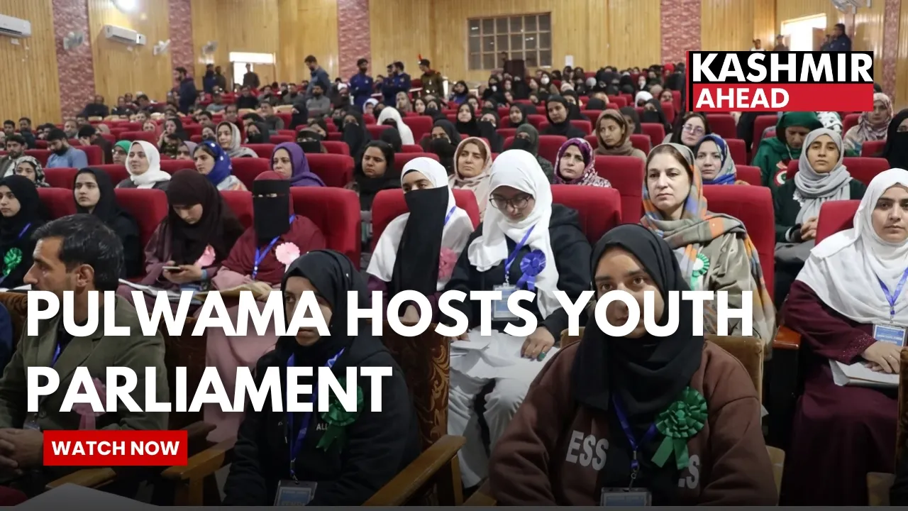 Amid Global Tensions, Kashmir Youth Learn Leadership & Democracy at Pulwama Youth Parliament