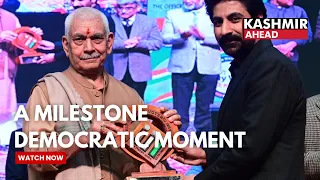 Jammu & Kashmir Energises India’s Democratic Journey with Historic Participation: LG Manoj Sinha
