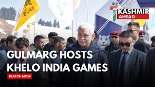 Gulmarg Hosts 6th Khelo India Winter Games; LG Calls It a Celebration of J&K’s Sporting Identity
