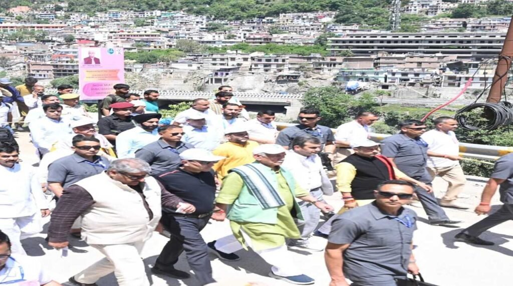 LG Manoj Sinha leads drug-free J&K Padyatra in Ramban
