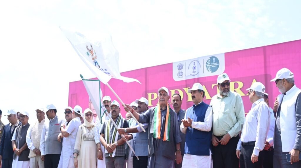 LG Manoj Sinha launches drug-free J&K campaign