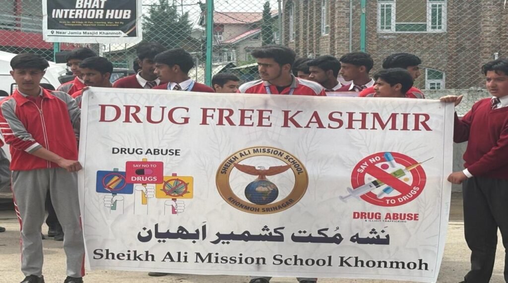 Srinagar police intensifies Anti-Drug Drive across district