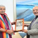 LG Manoj Sinha, admiral D.K. Joshi meet in Srinagar to boost governance & development ties